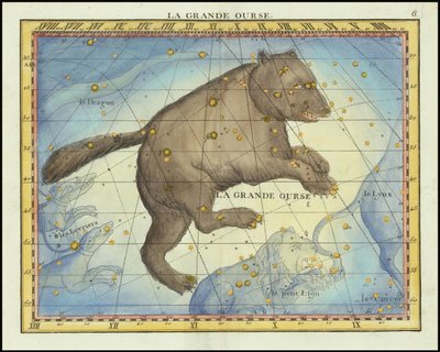 1776 - John Flamsteed - La Grande Ourse (Ursa Major) da John Flamsteed