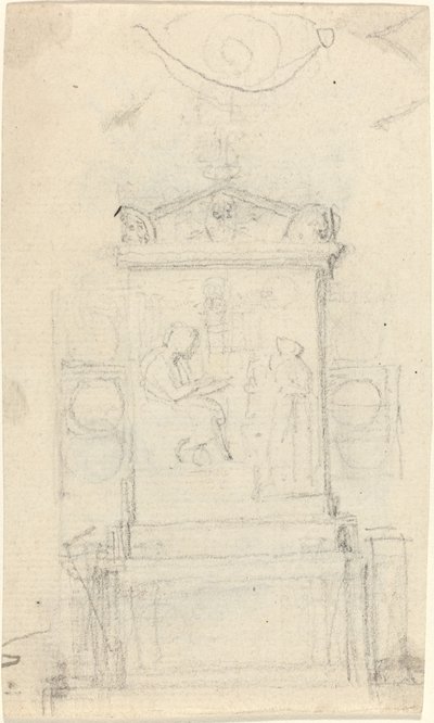 Progetto per la Tomba del Dr. Joseph Warton da John Flaxman