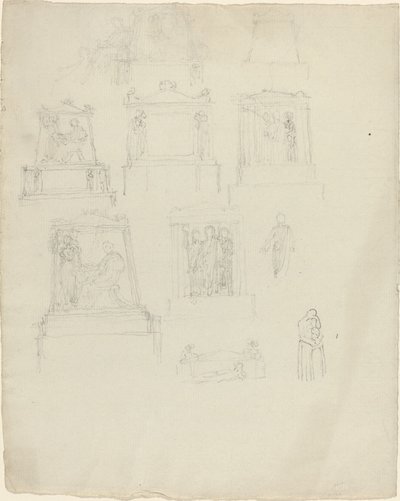 Disegni per monumenti da John Flaxman