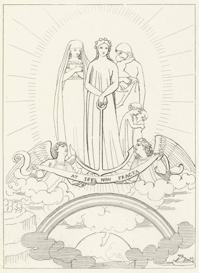 Fede, Speranza e Carità da John Flaxman