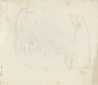 Gruppo di cinque figure da John Flaxman