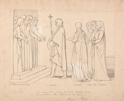 Illustrazione al Progresso del Pellegrino da John Flaxman