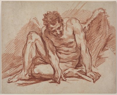 Accademia maschile con ali da John Flaxman