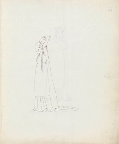 Mrs Siddons come Constance da John Flaxman
