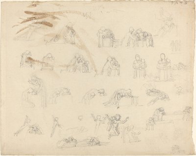 Foglio di studi da John Flaxman