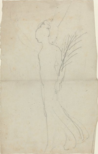 Donna che Cammina con Palma da John Flaxman