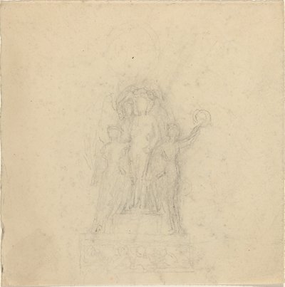 Studi per un monumento con l