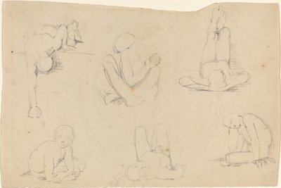 Studi di una figura maschile da John Flaxman