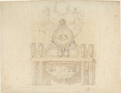 Studio per le decorazioni di Buckingham Palace da John Flaxman