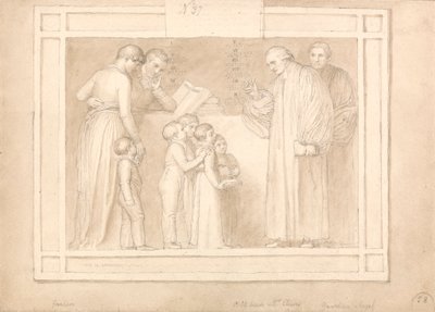 Studio per un monumento al reverendo John Clowes da John Flaxman