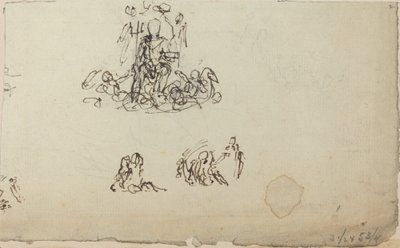 Studio di Nettuno e Creature Marine (?) da John Flaxman