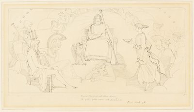Il Consiglio degli Dei da John Flaxman