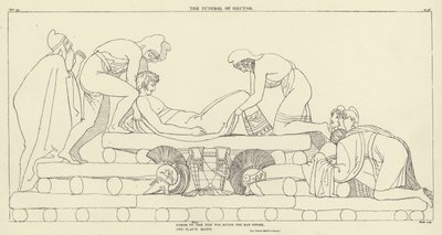 Il funerale di Ettore da John Flaxman