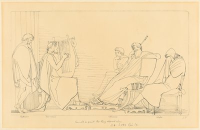 Il canto di Demodocus da John Flaxman