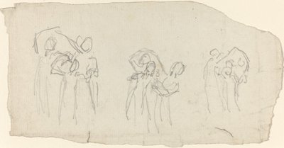 Tre gruppi di ballerini da John Flaxman