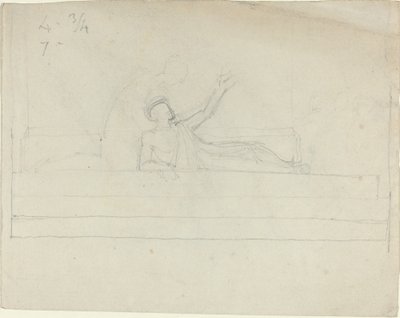 Due figure classiche greche da John Flaxman