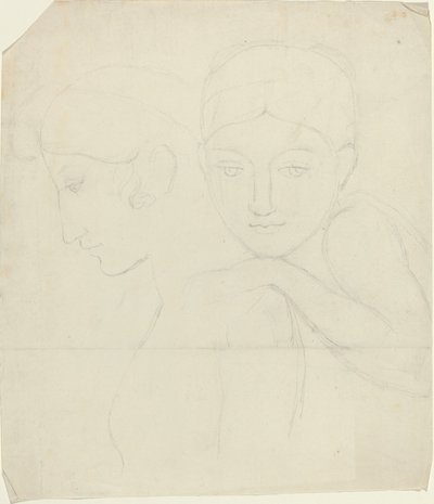 Due Teste di Donne da John Flaxman