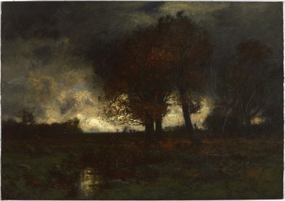 Una giornata tempestosa, 1887 da John Francis Murphy