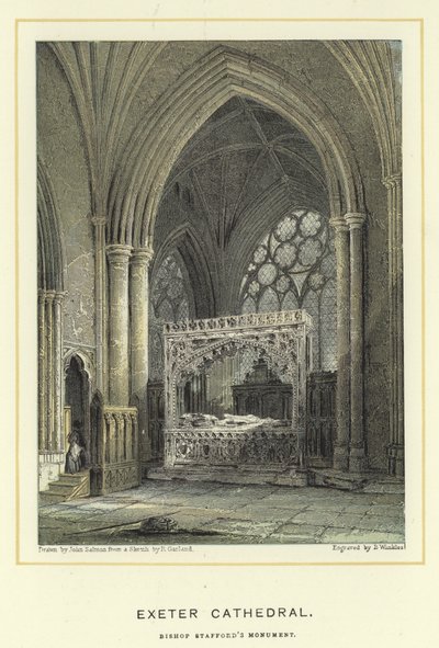 Cattedrale di Exeter, Monumento del Vescovo Stafford da John Francis Salmon