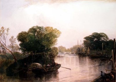 Il Tamigi a Kew da John Francis Salmon