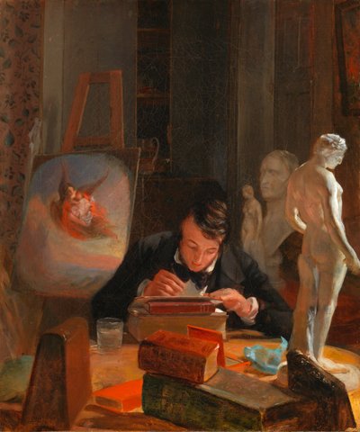 Ritratto di Godfrey Frankenstein, ca. 1840 da John Frankenstein