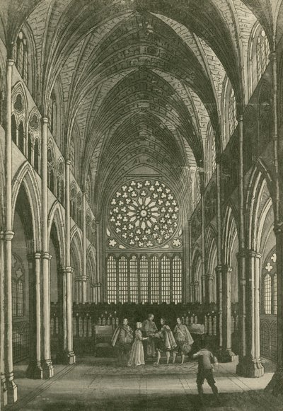 Leonard impedisce il matrimonio del conte di Rochester con Amabel nel coro di San Paolo da John Franklin
