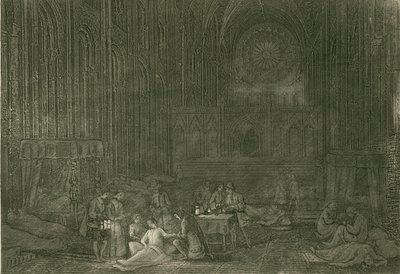 San Paolo convertito in un lazzaretto da John Franklin
