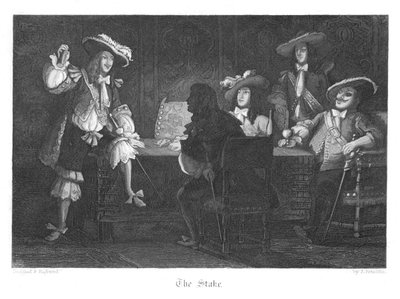 Scena da Old St Pauls di William Harrison Ainsworth da John Franklin