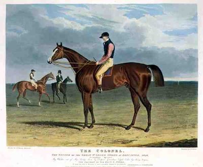 The Colonel, il vincitore del Great St. Leger Stakes a Doncaster da John Frederick Herring Snr
