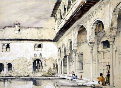 Corte dei Mirti da John Frederick (after) Lewis