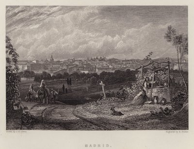 Madrid da John Frederick (after) Lewis
