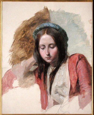 Studio di una donna da John Frederick (attr.to) Lewis