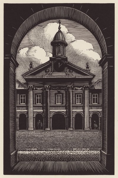 Cambridge: Emmanuel (xilografia) da John Frederick Greenwood