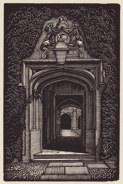 Cambridge: Magdalene (xilografia) da John Frederick Greenwood