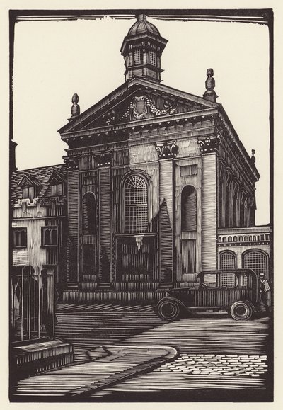 Cambridge: Pembroke (xilografia) da John Frederick Greenwood
