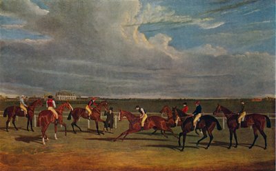 Il St. Leger del 1828, c1829, 1922 da John Frederick Hering