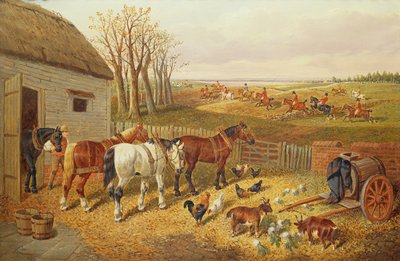 Una Fattoria Occupata da John Frederick Herring