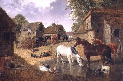 Caricare il carro del fieno da John Frederick Herring Jnr