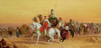 Una carovana araba da John Frederick Herring Senior