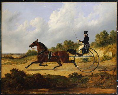 "Confidence", disegnando un calesse guidato da un groom, 1842 da John Frederick Herring Senior