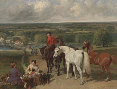 Esercitazione dei cavalli reali, 1847-55 da John Frederick Herring Senior