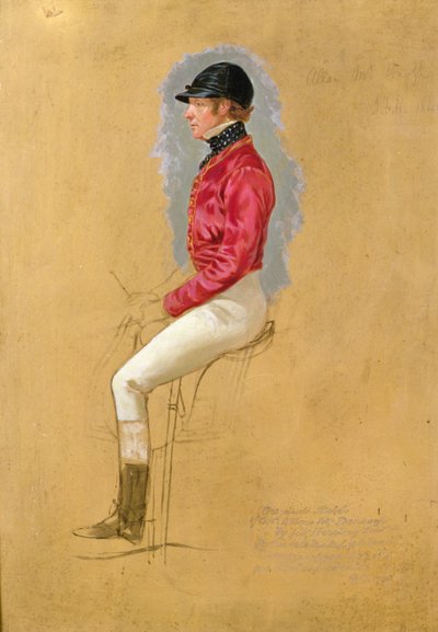Schizzo di ritratto di Mr Allen McDonough per 