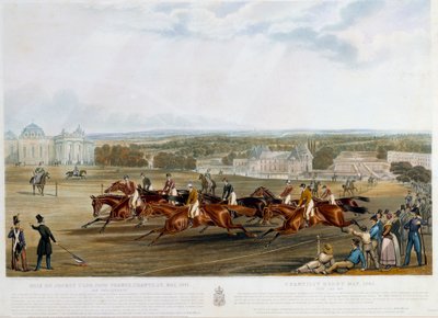 Prix du jockey club a Chantilly nel 1841 da John Frederick Herring Senior