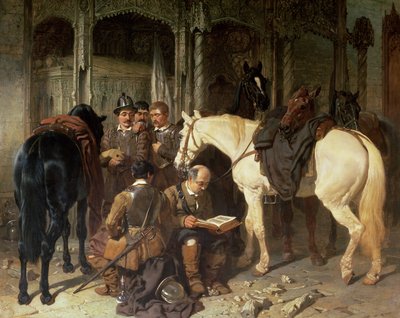 Teste rotonde in una chiesa di Arundel da John Frederick Herring Senior