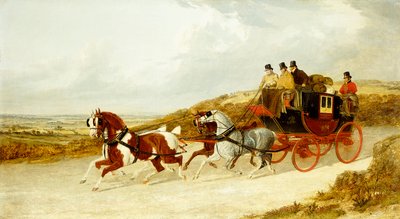 La posta reale di Edimburgo e Londra, 1838 da John Frederick Herring Senior