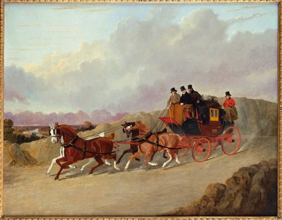 La carrozza postale reale da Edimburgo a Londra da John Frederick Herring Senior