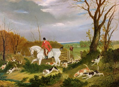 La caccia nel Suffolk - Andando a coprire vicino a Herringswell da John Frederick Herring Senior