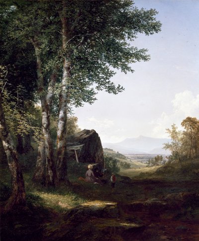 Veduta del Monte Mansfield, 1849 da John Frederick Kensett