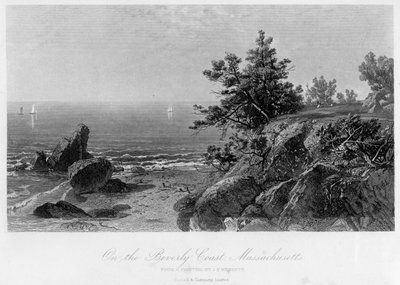 Sulla costa di Beverly, Massachusetts da John Frederick Kensett