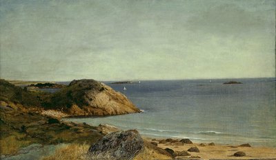 Costa rocciosa, c.1860 da John Frederick Kensett
